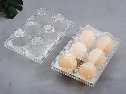 Лотки ПЭТ для упаковки яиц